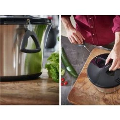 Aktion 😍 Leifheit Salatschleuder Edelstahl (5,5 L) 🌟 -Angebote Leifheit Store unnamed file 104