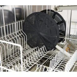 Neu 😀 Leifheit Faltbarer Spritzschutz Kunststoff Schwarz 03110 🛒 -Angebote Leifheit Store unnamed file 1432