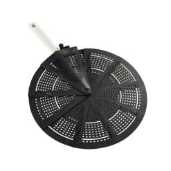 Neu 😀 Leifheit Faltbarer Spritzschutz Kunststoff Schwarz 03110 🛒 -Angebote Leifheit Store unnamed file 1436