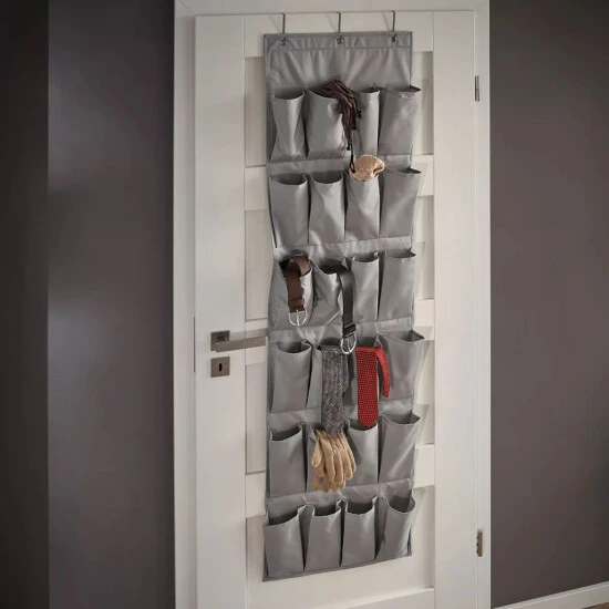 Neu ✨ Leifheit Hängeorganizer Mit 24 Taschen Grau 47,5x5x165,8 Cm 80016 ⭐ 5 Neu ✨ Leifheit Hängeorganizer Mit 24 Taschen Grau 47,5x5x165,8 Cm 80016 ⭐ – Bild 5