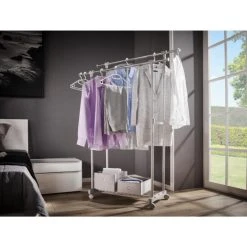 Top 10 🌟 Leifheit Kleiderständer Mobil, Rollkleiderständer, Kleider Ständer, Kunststoff, Stahl, Silber, 80025 🌟 -Angebote Leifheit Store unnamed file 1616