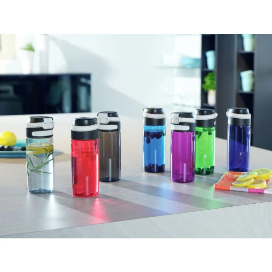 Neu 🌟 Leifheit Trinkflasche Tritan Flip 550 Ml Purple ⭐ 8 Neu 🌟 Leifheit Trinkflasche Tritan Flip 550 Ml Purple ⭐ – Bild 8