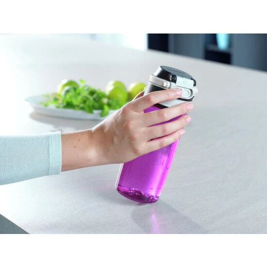Neu 🌟 Leifheit Trinkflasche Tritan Flip 550 Ml Purple ⭐ 10 Neu 🌟 Leifheit Trinkflasche Tritan Flip 550 Ml Purple ⭐ – Bild 10