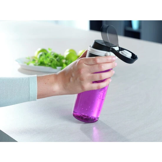 Neu 🌟 Leifheit Trinkflasche Tritan Flip 550 Ml Purple ⭐ 11 Neu 🌟 Leifheit Trinkflasche Tritan Flip 550 Ml Purple ⭐ – Bild 11
