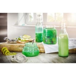 Rabatt 🥰 Leifheit Einmachglas 1,0 L, Jungle Green 🔥 -Angebote Leifheit Store unnamed file 1865