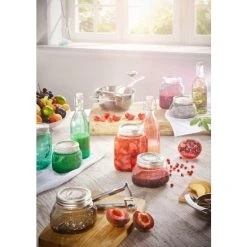 Rabatt 🥰 Leifheit Einmachglas 1,0 L, Jungle Green 🔥 -Angebote Leifheit Store unnamed file 1867