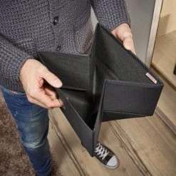 Budget ⌛ Leifheit Aufbewahrungsboxen 2 Stk. Schwarz 27,5x28x13 Cm 80007 🛒 -Angebote Leifheit Store unnamed file 2162