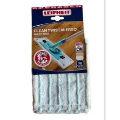 Schlussverkauf 🔥 Leifheit Wischbezug Clean Twist M Ergo Micro Duo Wischbreite 33cm, Weiß 🎁 -Angebote Leifheit Store unnamed file 524