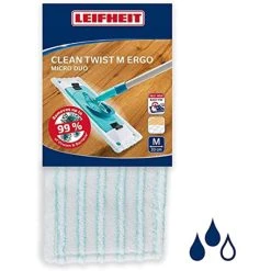 Schlussverkauf 🔥 Leifheit Wischbezug Clean Twist M Ergo Micro Duo Wischbreite 33cm, Weiß 🎁 -Angebote Leifheit Store unnamed file 527