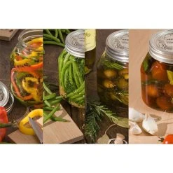 Billig ⭐ 6 Stück Leifheit Einkochglas (0,5L) Mit Deckel Und Schraubring ⌛ -Angebote Leifheit Store unnamed file 537