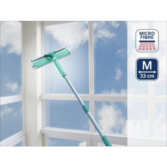 Auslauf 🎉 Leifheit Fensterwischer Classic Window Cleaner Telescope 155 🛒 2 Auslauf 🎉 Leifheit Fensterwischer Classic Window Cleaner Telescope 155 🛒 – Bild 2