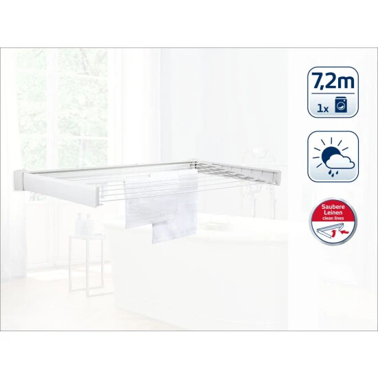 Am billigsten ✨ Leifheit Wandtrockner Telegant 72 Protect ⭐ 2 Am billigsten ✨ Leifheit Wandtrockner Telegant 72 Protect ⭐ – Bild 2