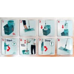 Top 10 🔔 LEIFHEIT Bodenwischerset Clean Twist System Evo 😉 -Angebote Leifheit Store unnamed file 966